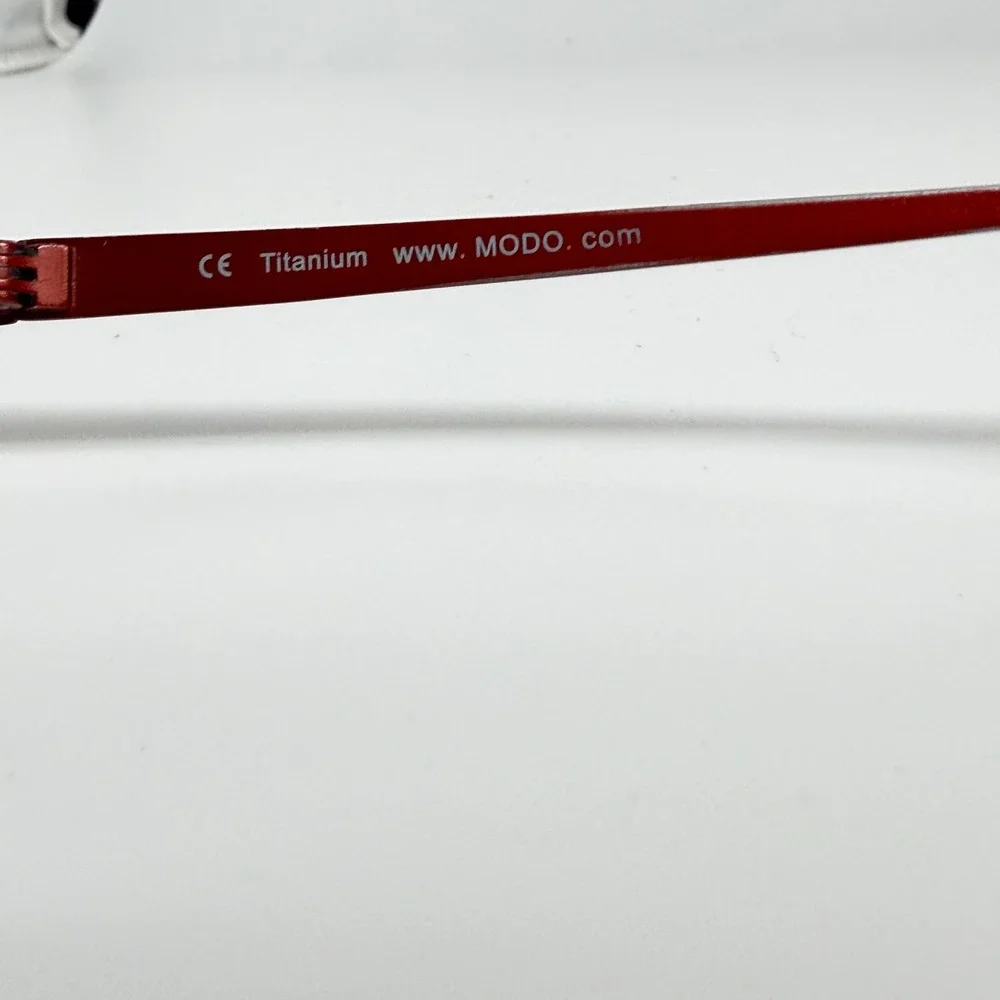 MODO 4038 Red‎ Titanium Eyeglasses Frames 52-18-145 Japan Eyewear 21527